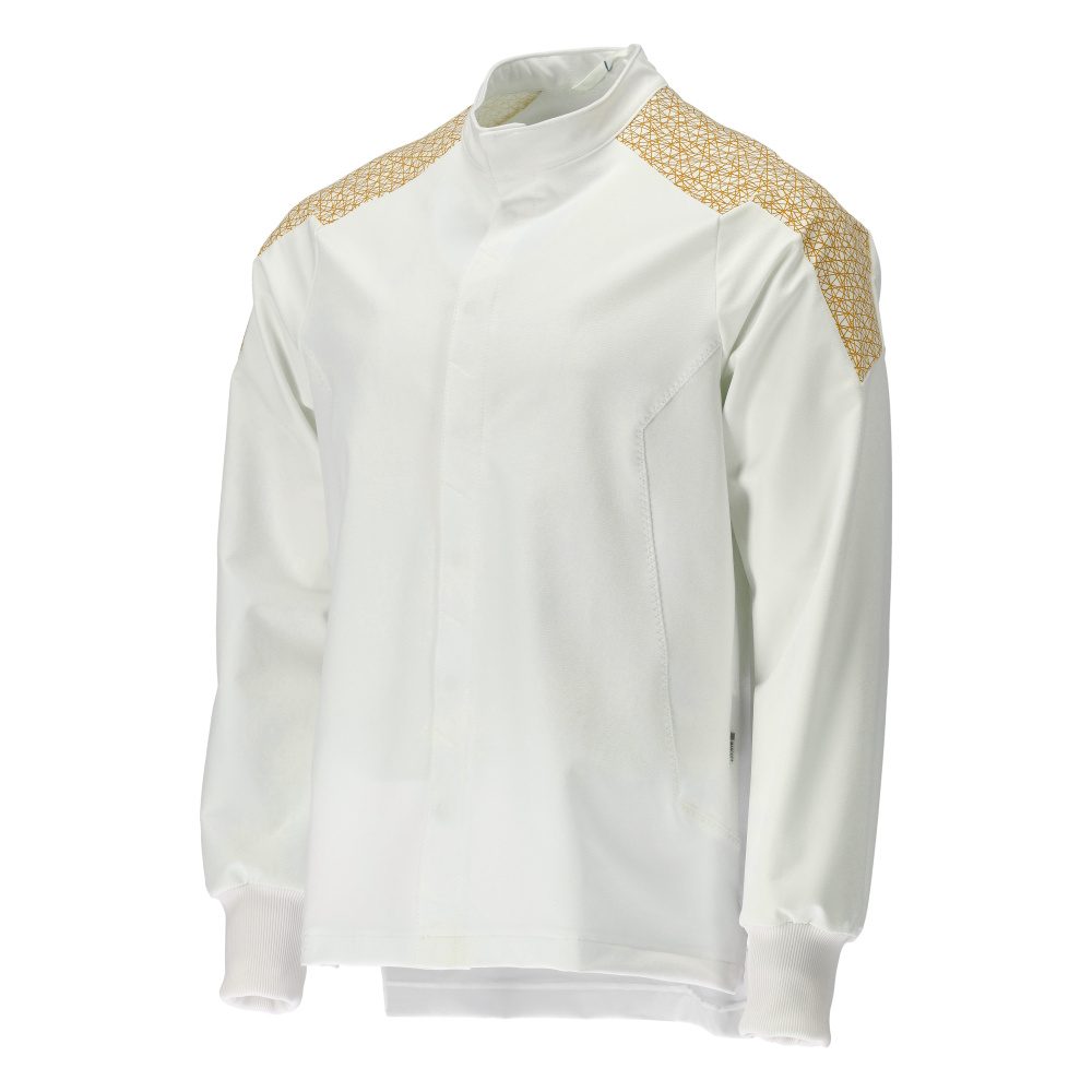 Mascot 20054-511 Food & Care Stretch Bundjacke – weiß/currygelb