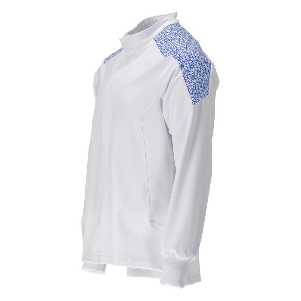 Mascot 20054-511 Food & Care Stretch Bundjacke – weiß/azurblau