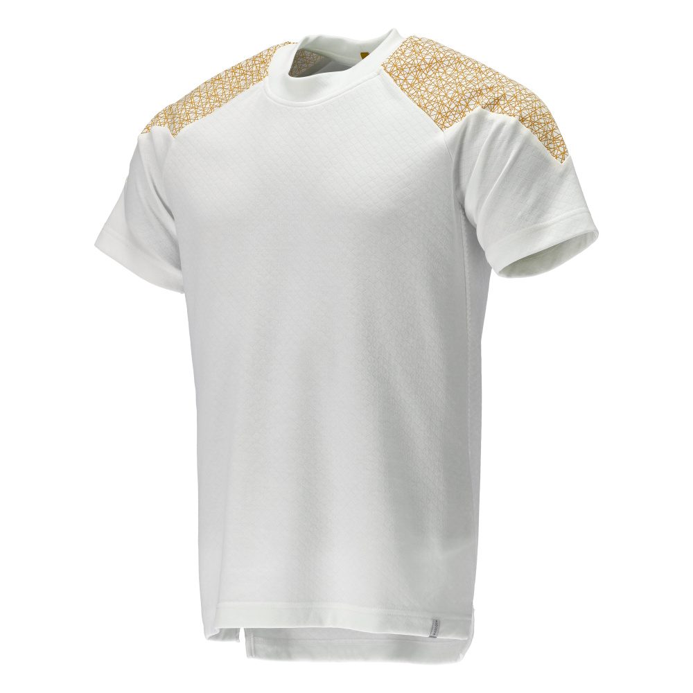 Mascot 20082-933 Food & Care T-Shirt – weiß/currygelb