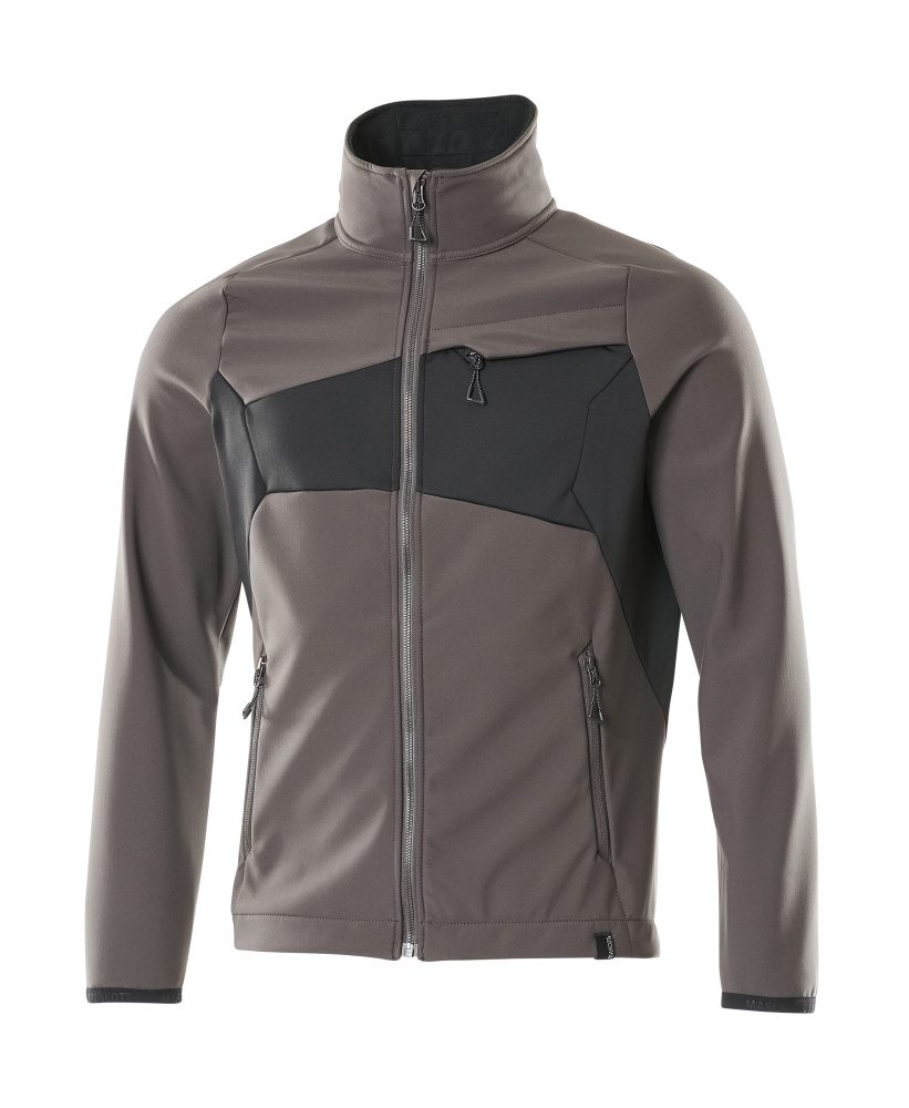 Mascot Accelerate Softshelljacke – dunkelanthrazit/schwarz