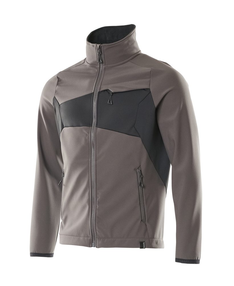 Mascot Accelerate Softshelljacke – dunkelanthrazit/schwarz