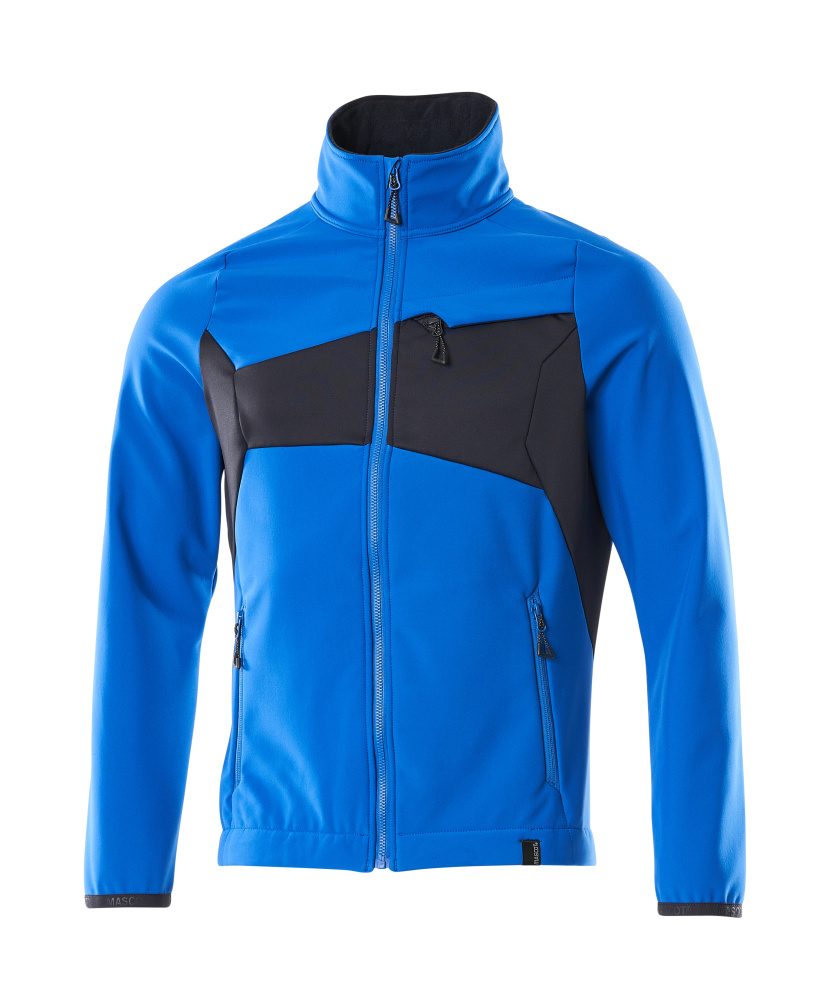 Mascot Accelerate Softshelljacke – azurblau/schwarzblau