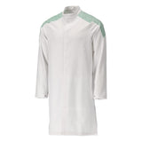 Mascot 20154-511 Food&Care Stretch Arbeitsmantel – weiß/grasgrün
