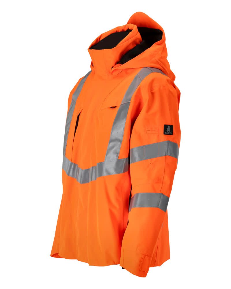 Mascot Harlow Safe SupremeMASCOT einf Warn Hardshelljacke – orange