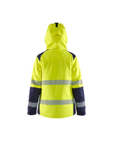 Blåkläder Damen 4456 Warnschutz Winterjacke Kl 2 – gelb/marine