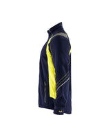 Blåkläder 4993 Microfleece-Jacke – marine/gelb
