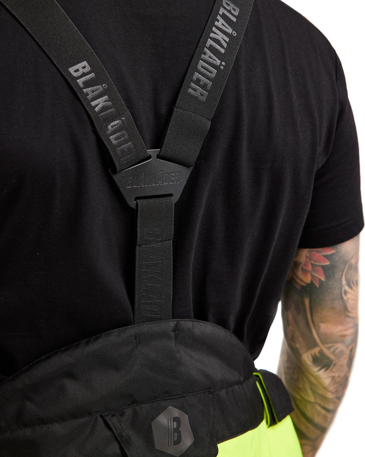 Blåkläder 1875 Warnschutz Winterhose – gelb/schwarz