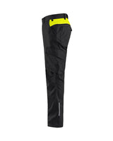 Blåkläder 1444 Industrie Stretch Bundhose – schwarz/gelb