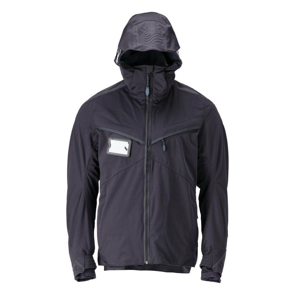 Mascot 22001-657 Customized Hardshell-Regenjacke – schwarzblau
