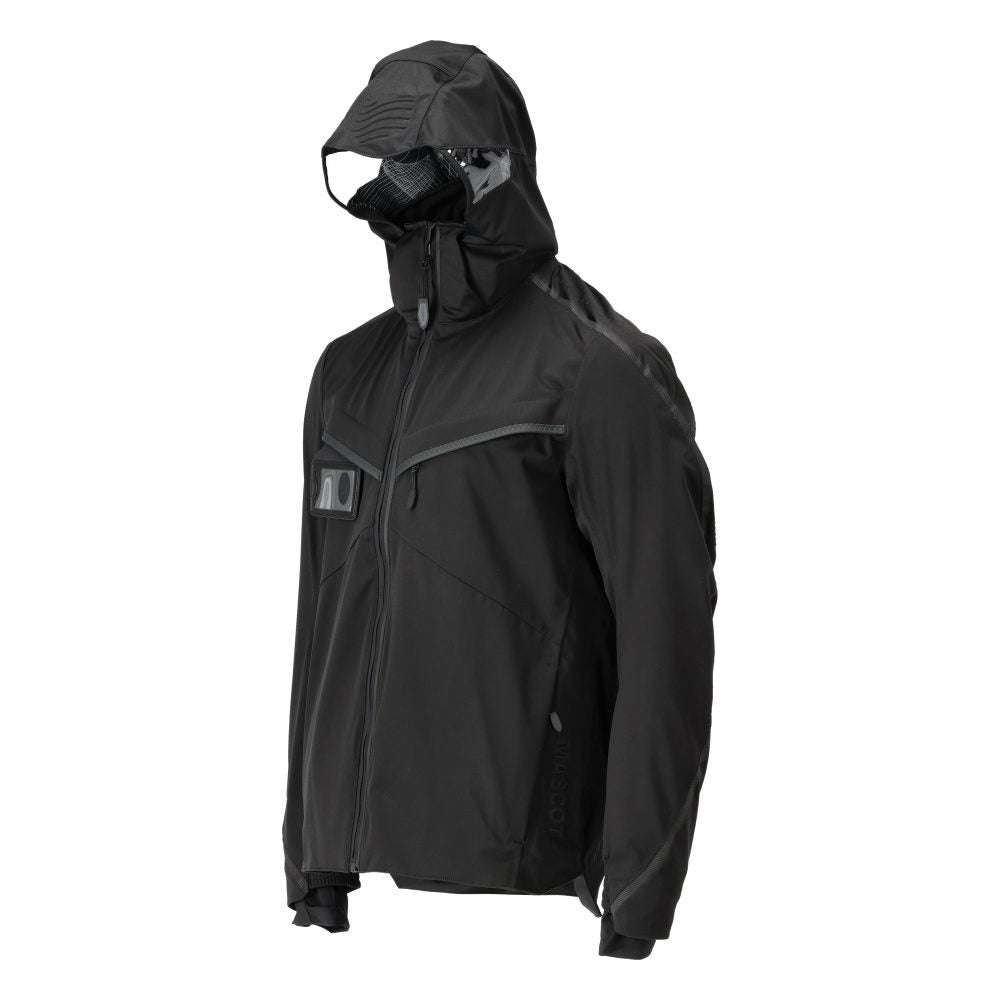 Mascot 22001-657 Customized Hardshell-Regenjacke – schwarz