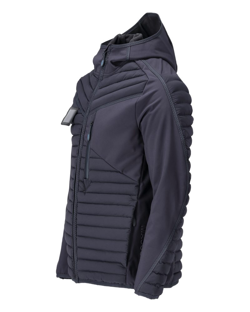 Mascot 22215-607 Customized Kapuzen-Steppjacke – schwarzblau