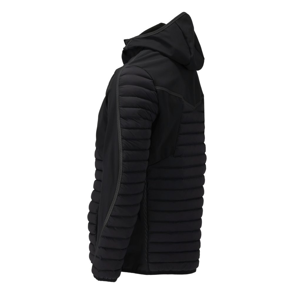 Mascot 22215-607 Customized Kapuzen-Steppjacke – schwarz