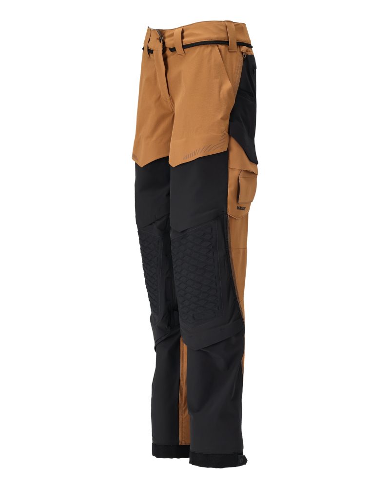 Mascot Damen 22278-605 Customized Bundhose – nussbraun/schwarz