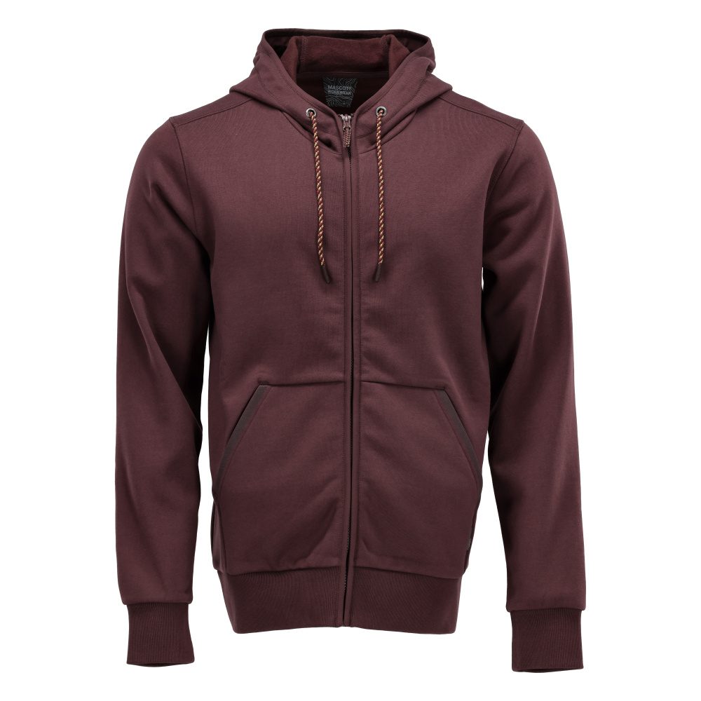 Mascot 22486-378 Customized Kapuzen-Sweatjacke – bordeaux