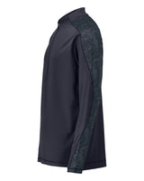 Mascot 22681-618 Customized Zip-Langarmshirt – schwarzblau