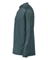 Mascot 22681-618 Customized Zip-Langarmshirt – waldgrün
