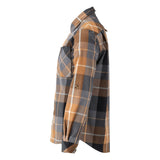 Mascot 22904-446 Customized Flanellhemd – nussbraun-kariert