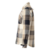 Mascot 22904-446 Customized Flanellhemd – dunkel-sandbeige-kariert
