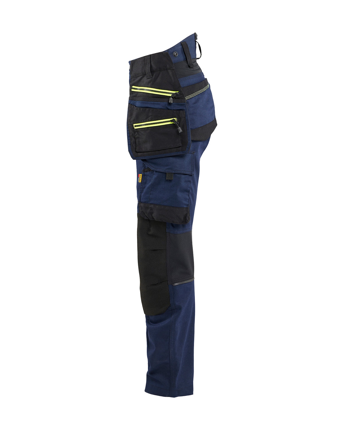Blåkläder Damen Stretch 7170 Arbeitshose – dunkelmarine/gelb