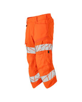 Mascot Ac Safe Warnschutz-Dreiviertel-Stretchhose – hi-vis orange