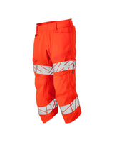 Mascot Ac Safe Warnschutz-Dreiviertel-Stretchhose – hi-vis rot