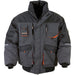 Terratrend Pilotenjacke grau/orange - workXperts