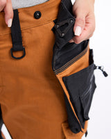 Blåkläder Damen 7175 Arbeitsshorts Striker – rost/schwarz