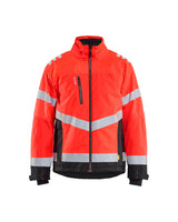 Blåkläder 4780 Warnschutz Winterjacke – rot/schwarz