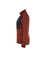 Blåkläder Damen 3549 Sweatjacke – rostrot/schwarz