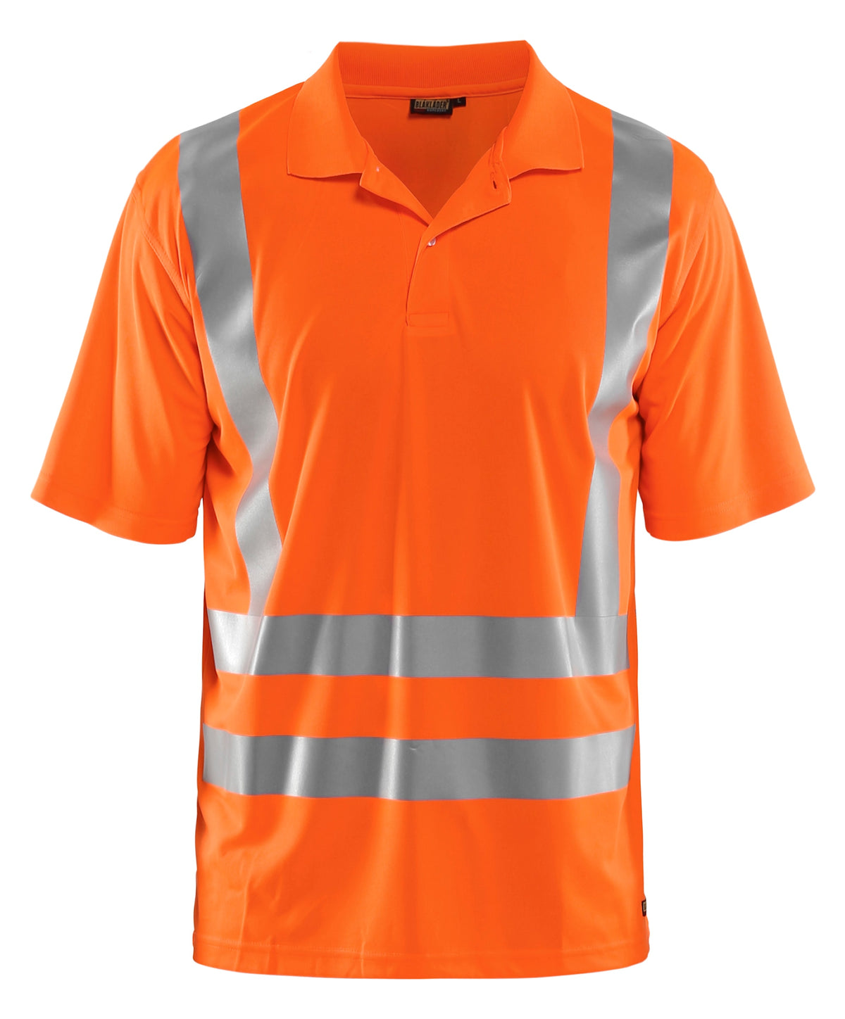 Blåkläder m. UV-Schutz 3391 Warnschutz Polo-Shirt – orange