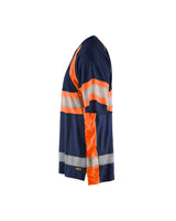 Blåkläder 3337 Warnschutz T-Shirt – marine/orange