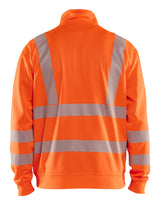 Blåkläder 3564 Warnschutz Zip-Sweatshirt Kl. 3 – orange