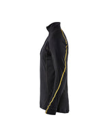 Blåkläder 4796 Flammschutz Unterhemd Half-Zip schwarz – schwarz