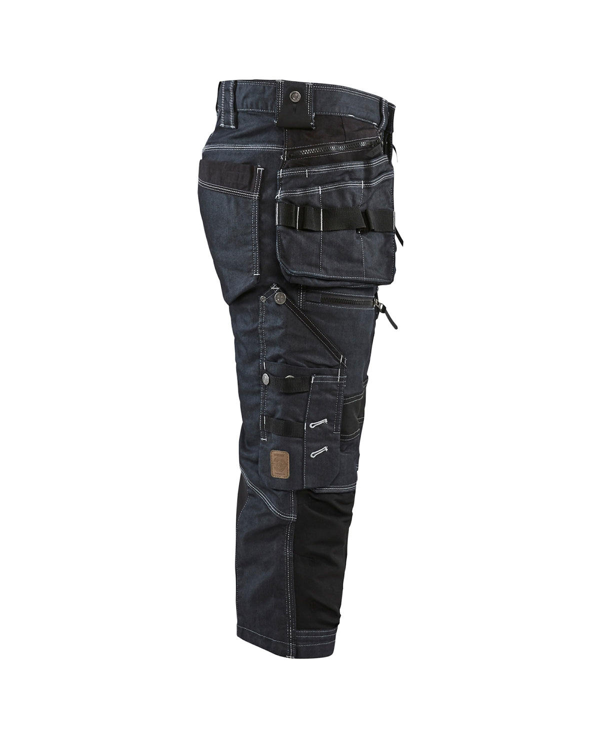 Blåkläder 1991 Jeans-Piratenhose Stretch X1900 – marine/schwarz