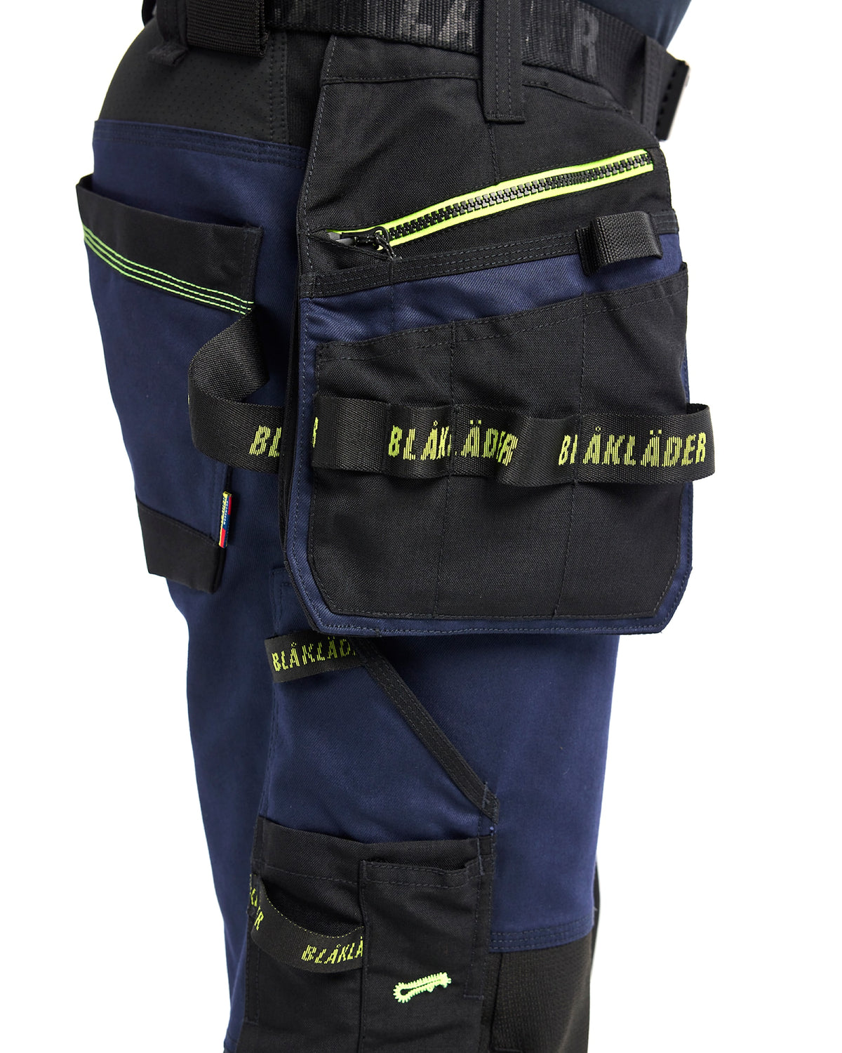 Blåkläder Striker Handwerkerhose – dunkelmarine/gelb
