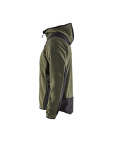 Blåkläder 5940 Strickjacke – herbstgrün/schwarz