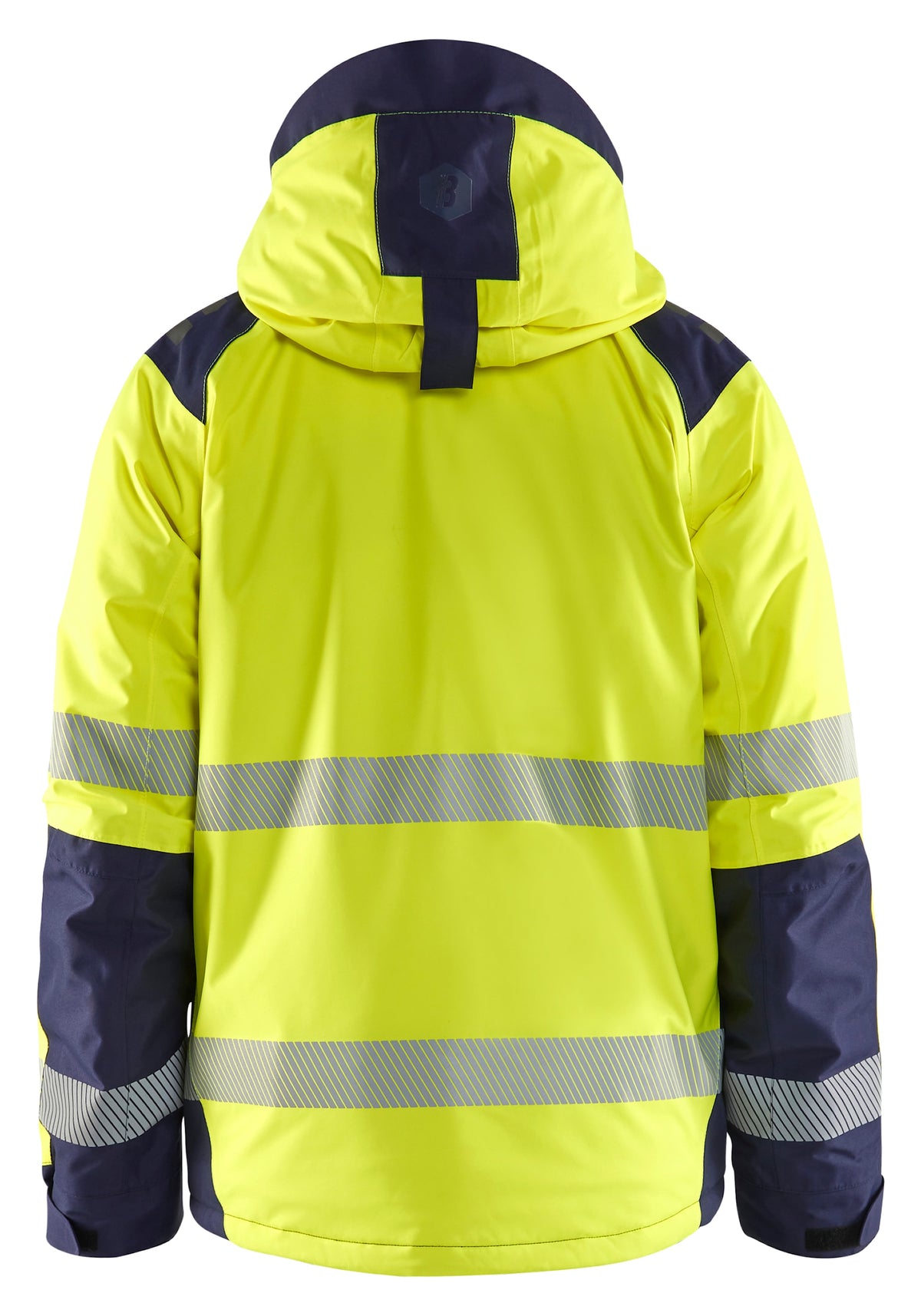 Blåkläder 4455 Warnschutz Winterjacke Kl. 3 – gelb/marine