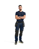 Blåkläder Striker Handwerkerhose – dunkelmarine/gelb