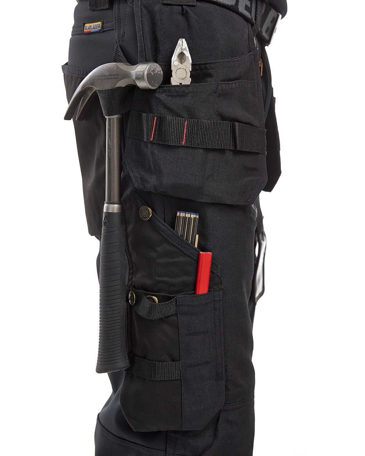 Blåkläder X1500 Softshell-Handwerkerhose schwarz – schwarz