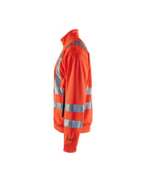 Blåkläder 3358 Warnschutz Sweatjacke – rot