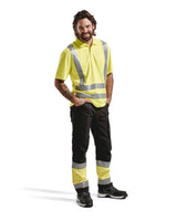 Blåkläder m. UV-Schutz 3391 Warnschutz Polo-Shirt – gelb