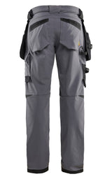 Blåkläder 1720 Stretch Handwerkerhose schwarz – mittelgrau/schwarz