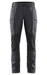 Blåkläder Damen 7159 166g/m² Stretch Servicehose – dunkelgrau/schwarz