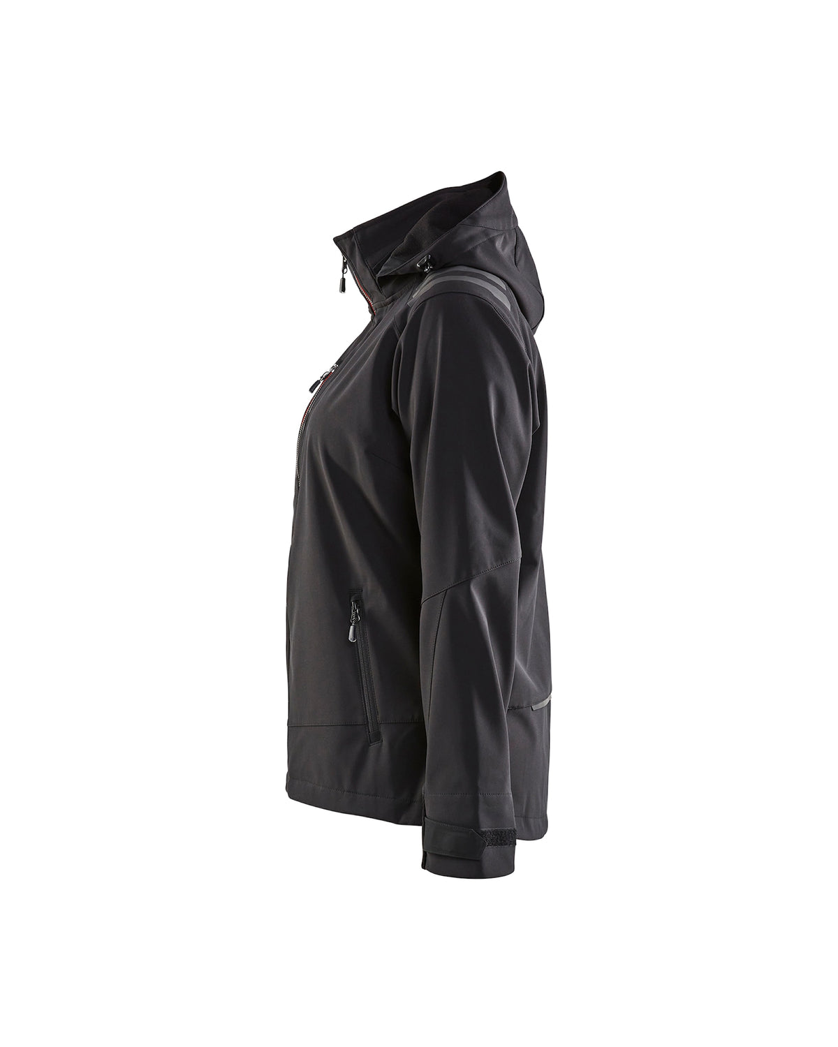 Blåkläder Damen 4719 Softshelljacke – schwarz/rot