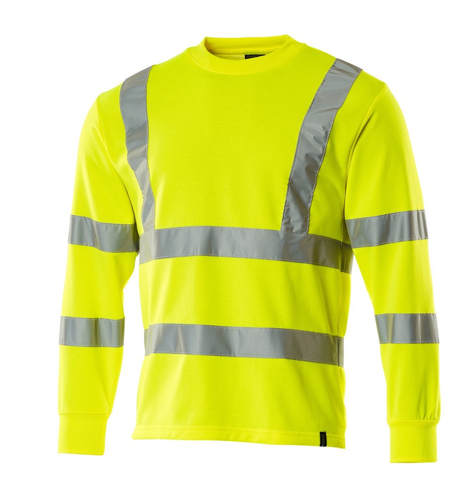 Mascot Melita Safe Classic Warn-Sweatshirt – flourgelb