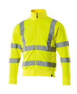 Mascot Maringa Safe Classic Warn-Sweatjacke – flourgelb