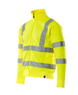 Mascot Maringa Safe Classic Warn-Sweatjacke – flourgelb