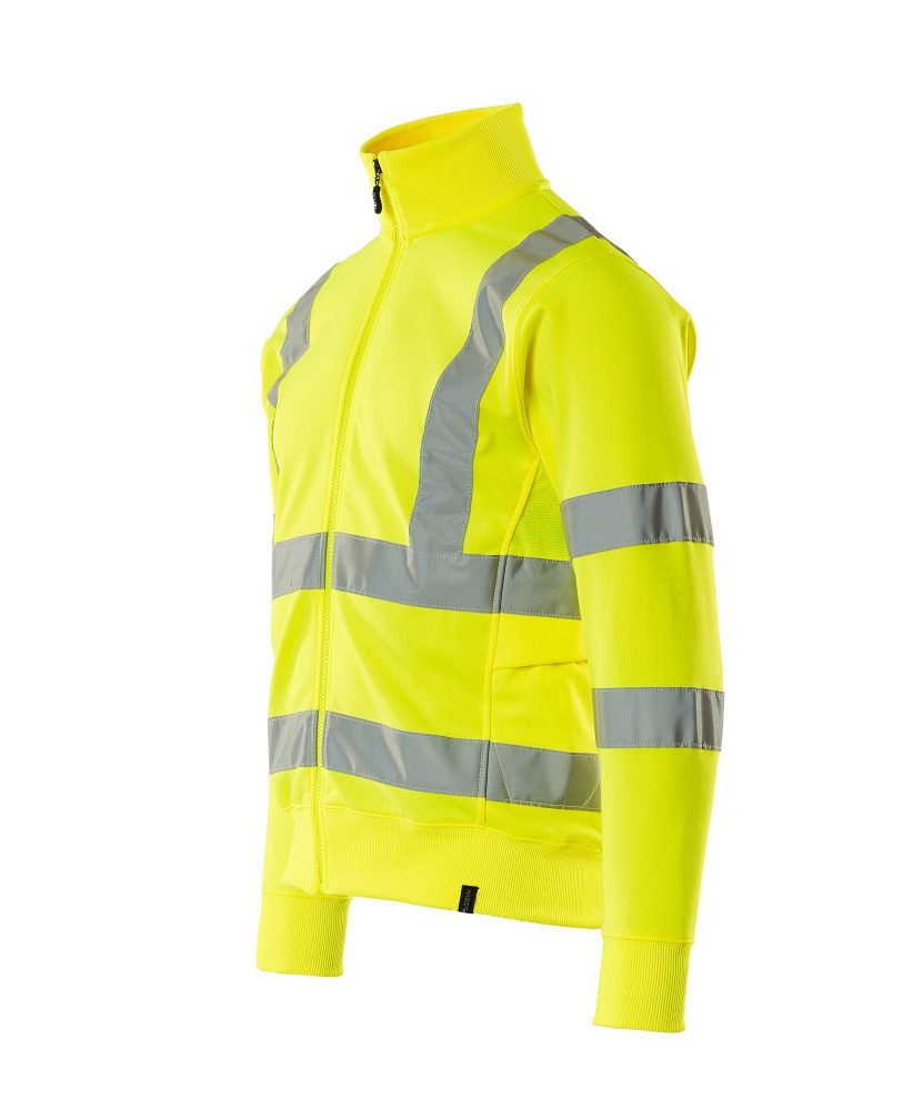 Mascot Maringa Safe Classic Warn-Sweatjacke – flourgelb