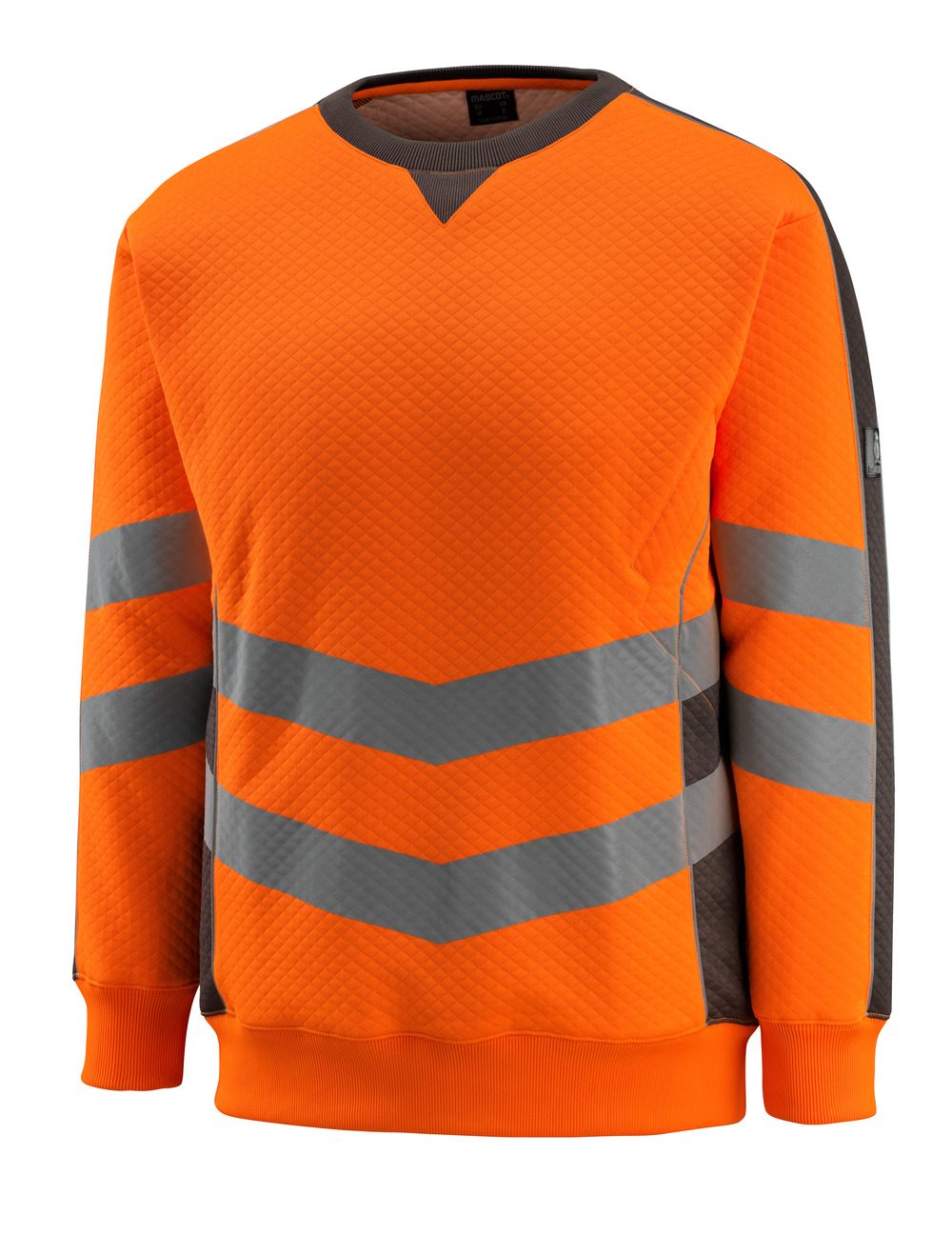 Mascot Wigton Safe Supreme Warn-Sweatshirt – warnorange/anthrazit