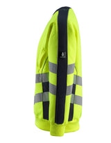 Mascot Wigton Safe Supreme Warn-Sweatshirt – gelb/schwarzblau